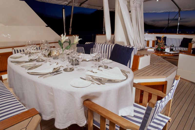 Sailing yacht Norfolk Star Perini Navi Yacht Harbour