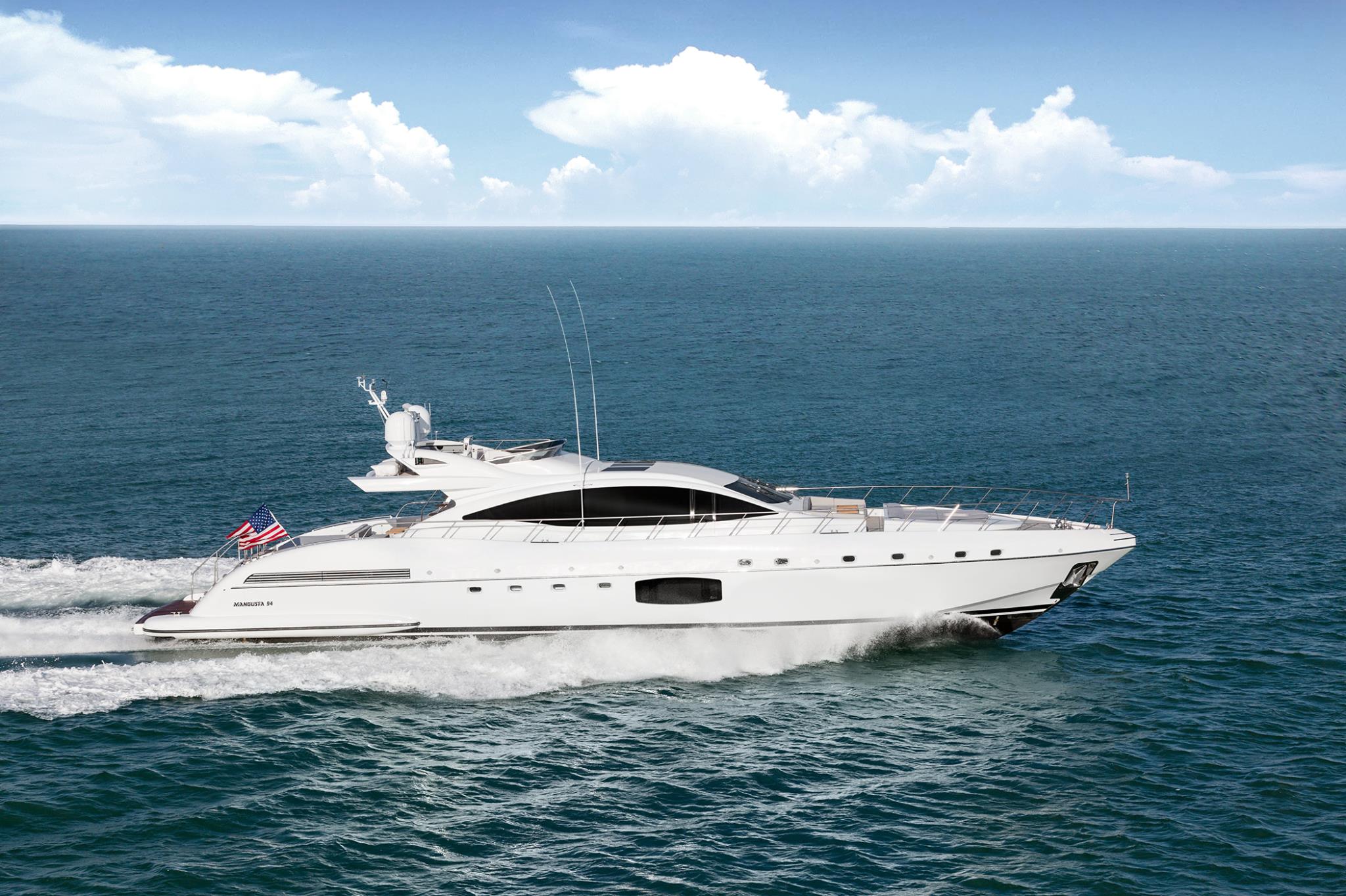 mangusta 94 yacht for sale