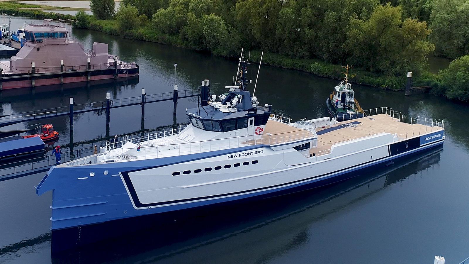 yacht support vessel jobs