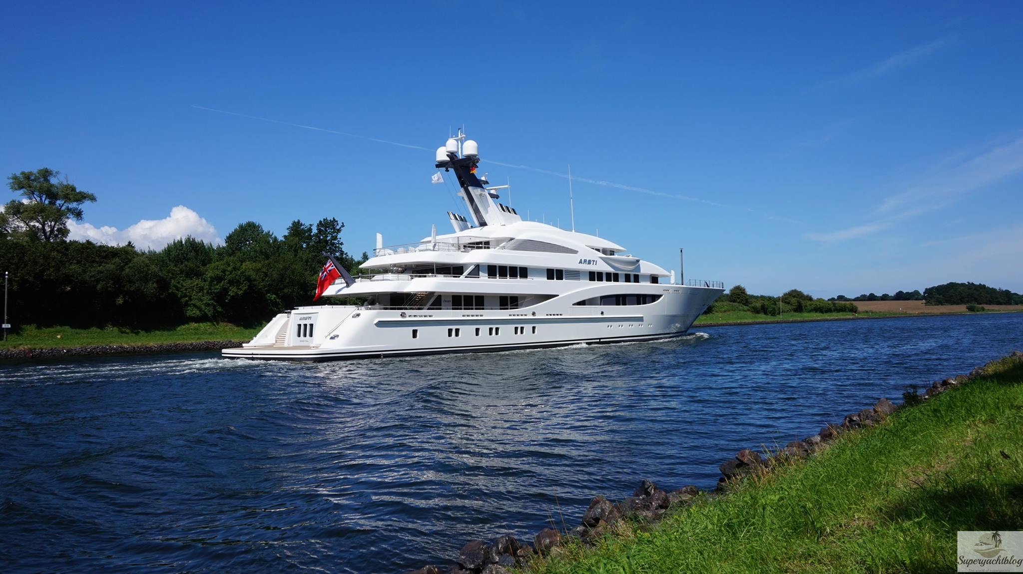 luxusyacht in kiel