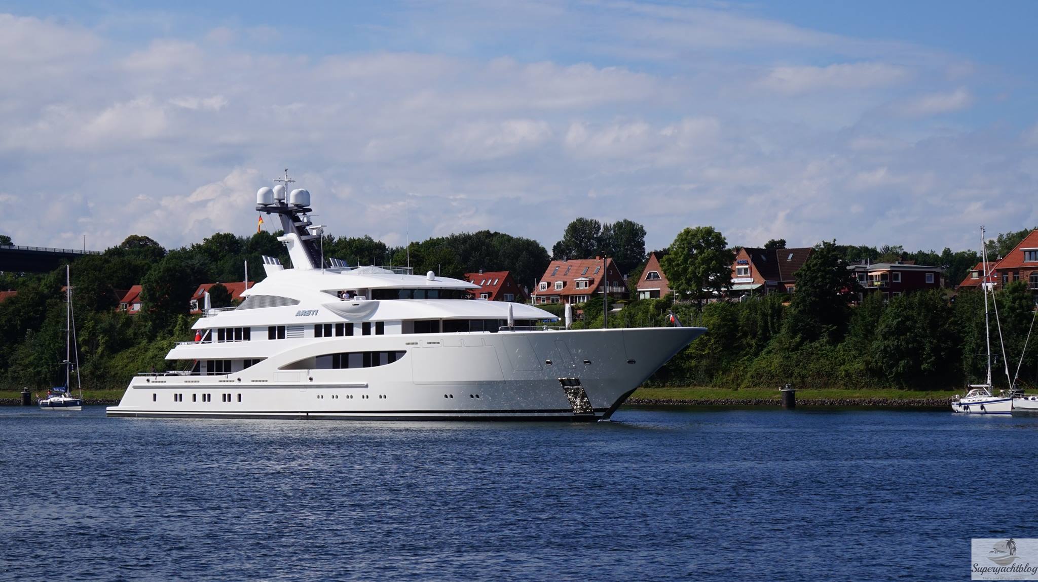 yacht in kiel