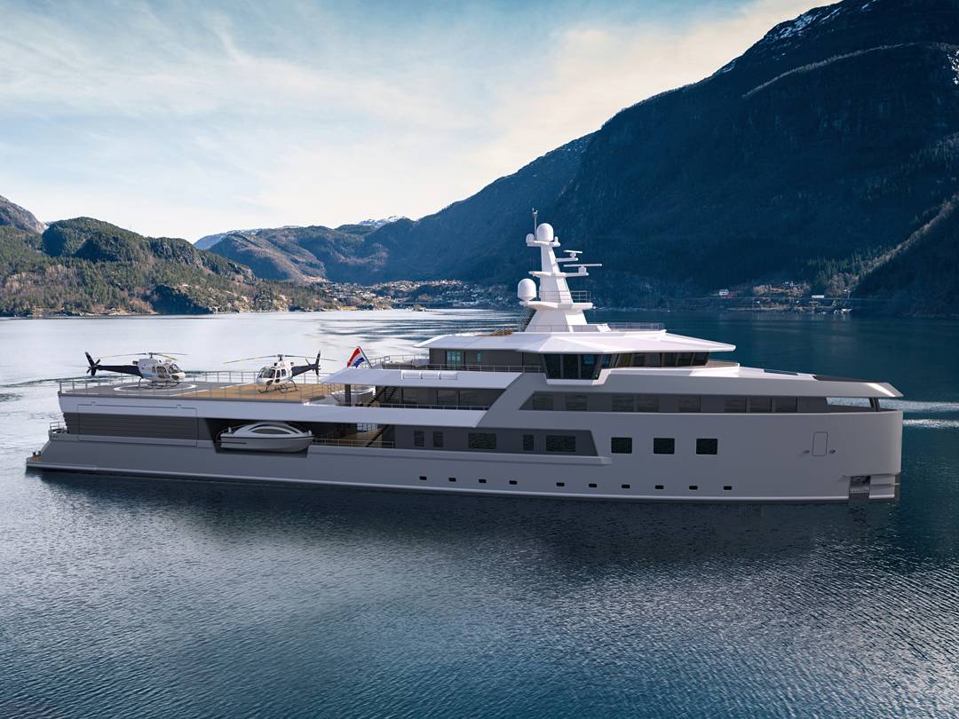 75m expedition yacht