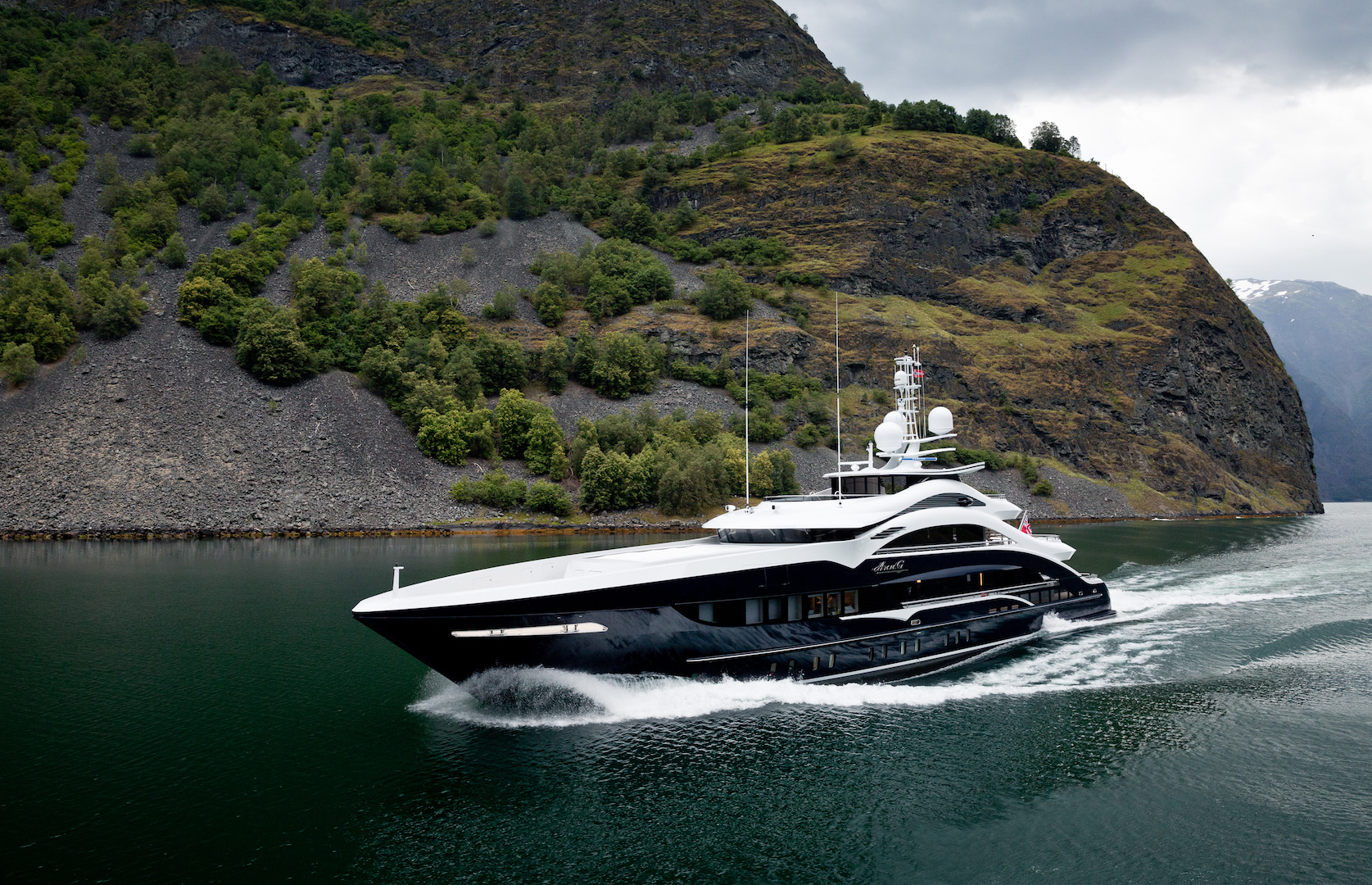 yacht in norway