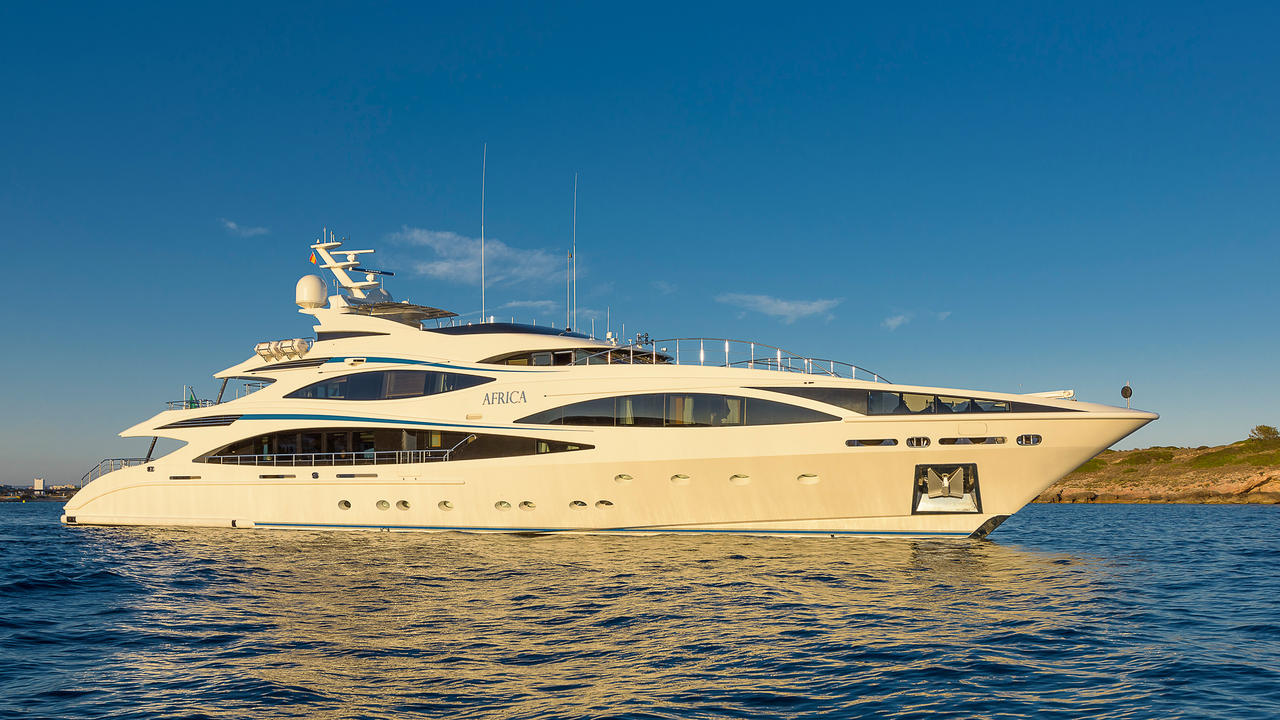superyacht for sale south africa