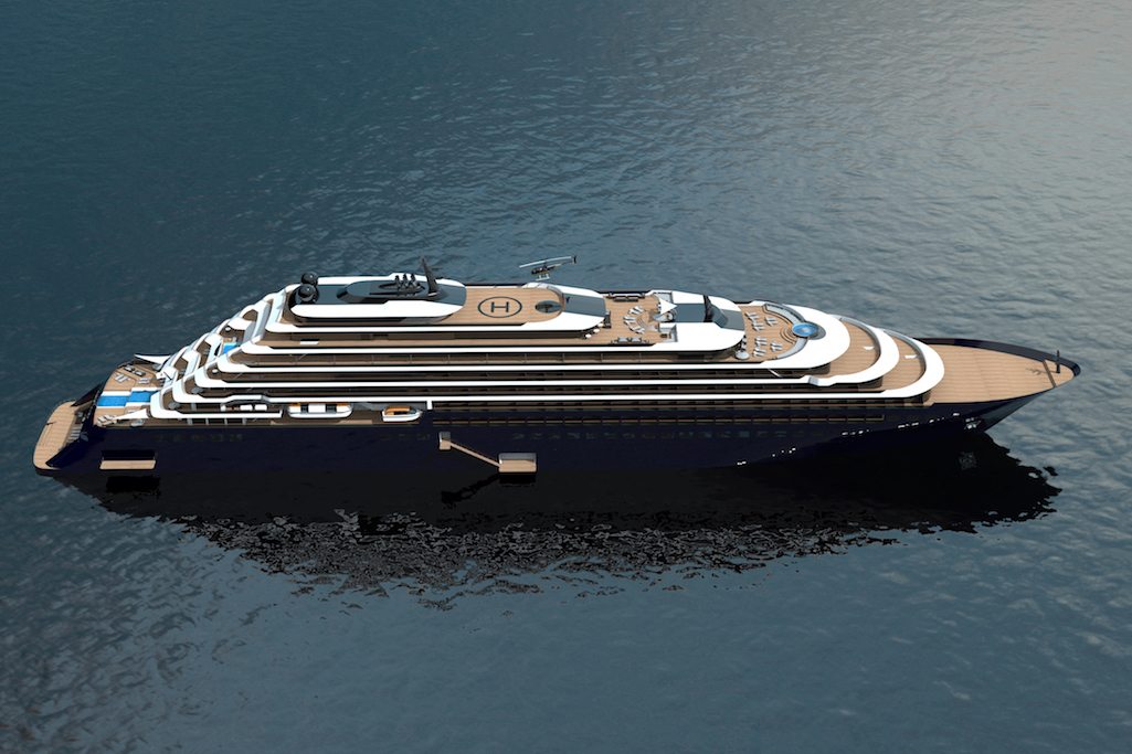 190 Metre Ultra Luxury Cruise Ship By Ritz Carlton Yacht Harbour