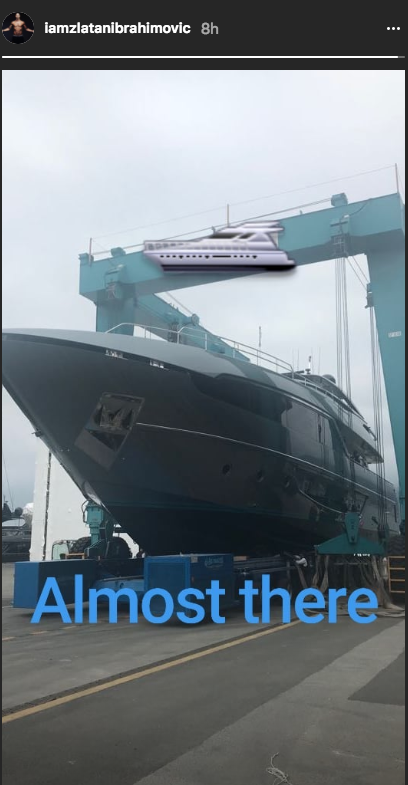 zlatan yacht price