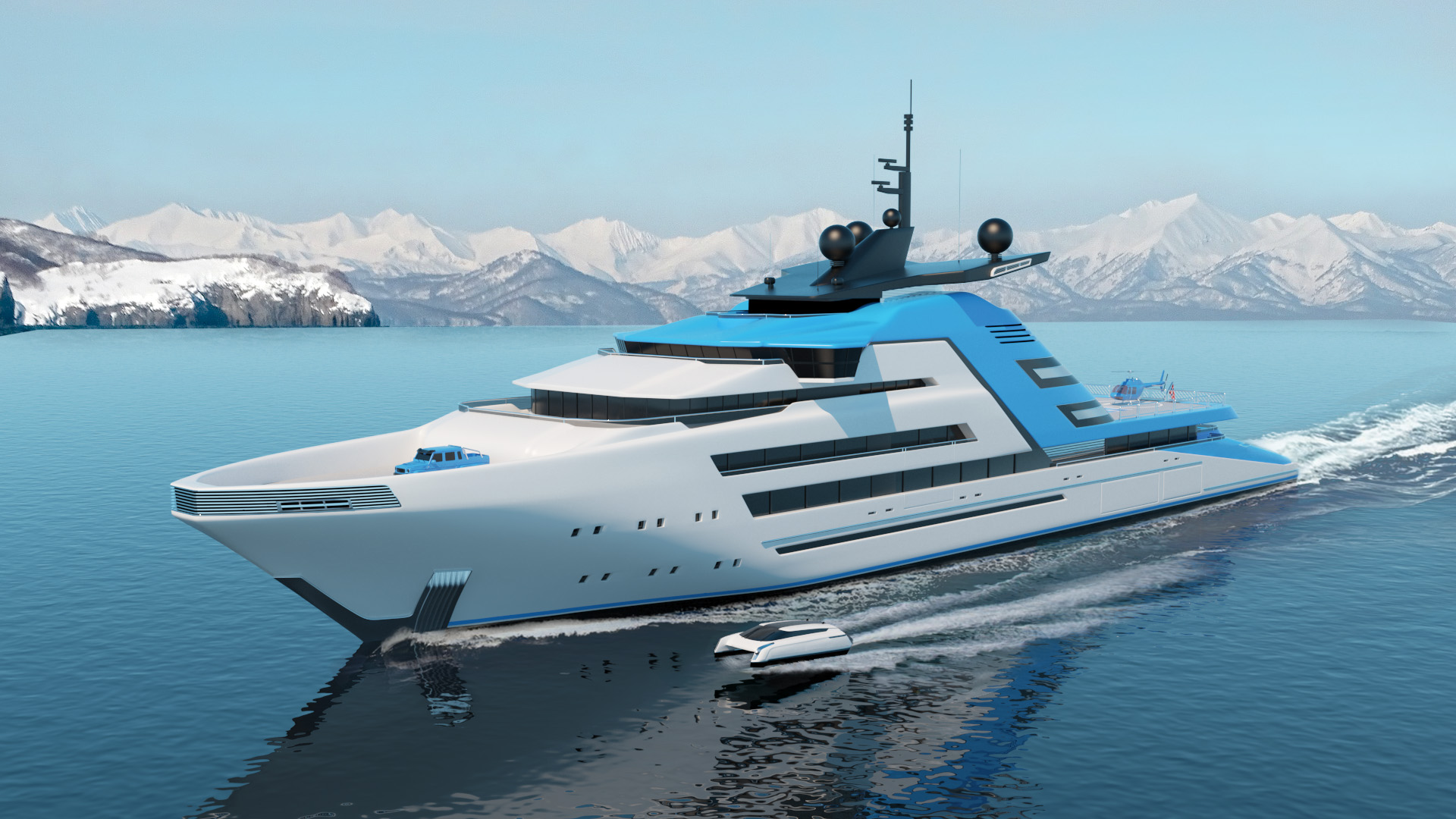 mega yacht concepts