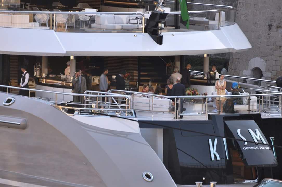 95 Meter Superyacht Kismet In 150 Million Movie Yacht Harbour