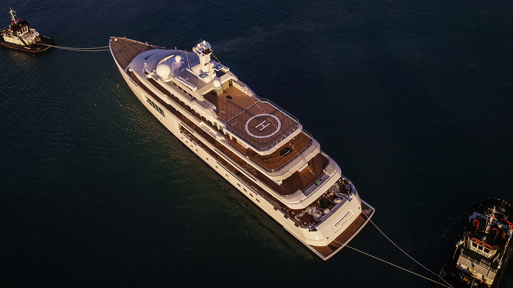 Zoza 107m Benetti Gigayacht Launched Yacht Harbour