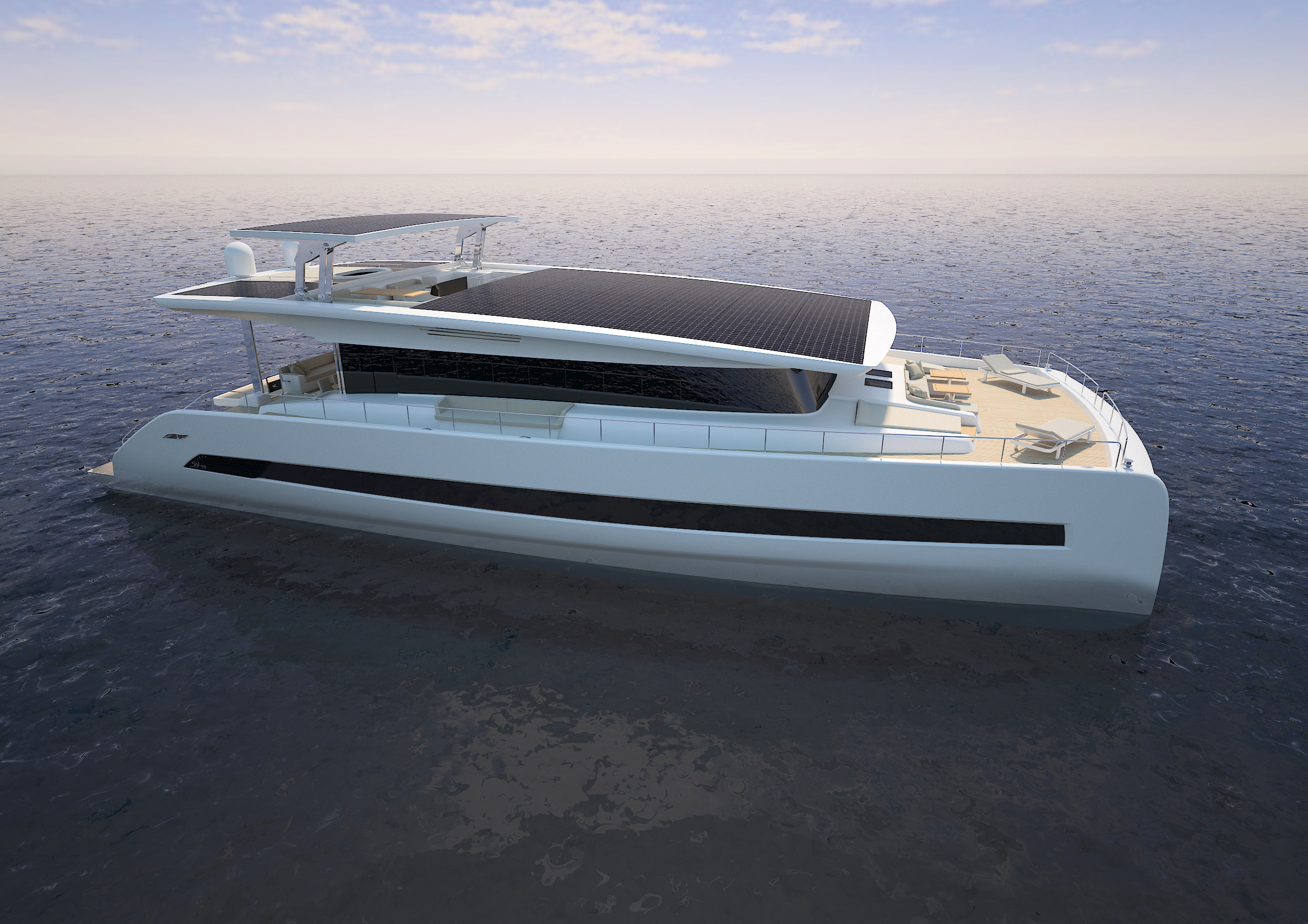 solar yacht 80