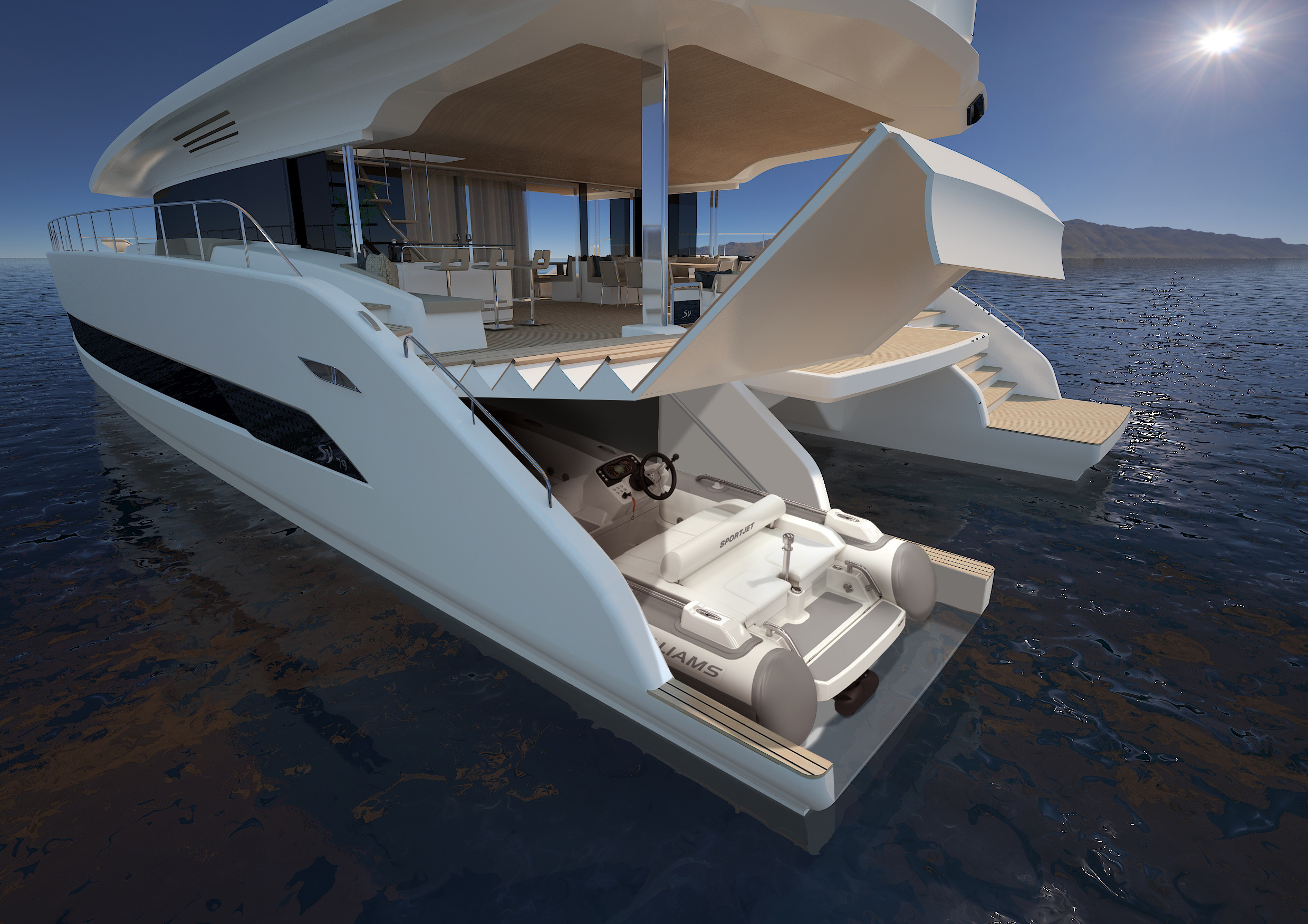 solar yacht 80