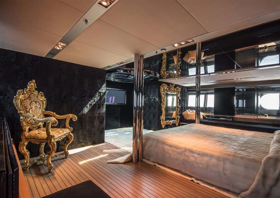 Regina Inside Dolce and Gabbana s 50m yacht asking 18 million