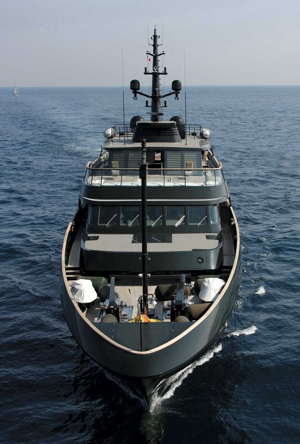 Dark green is the new black: inside Giorgio Armani's 65m yacht Main - Yacht  Harbour