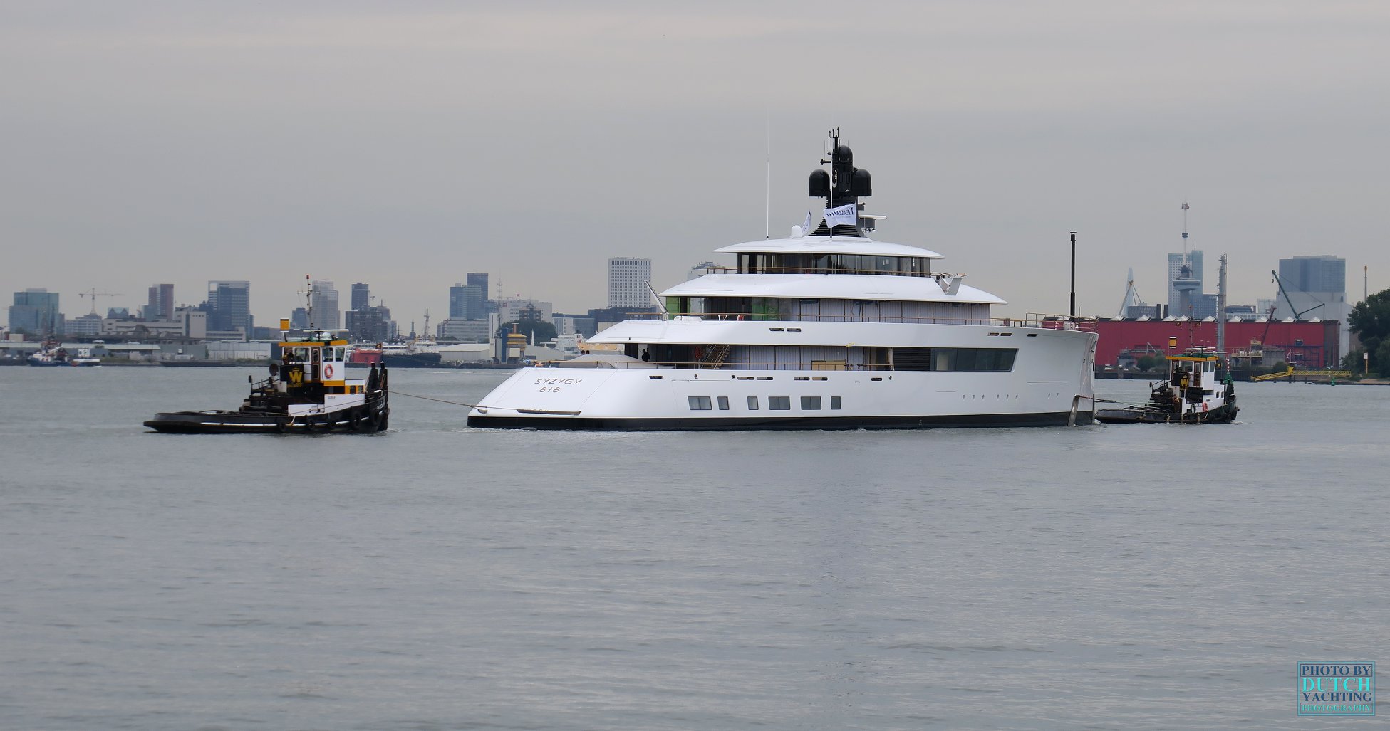 Feadship Project 818 Launch Livestreamed - Megayacht News