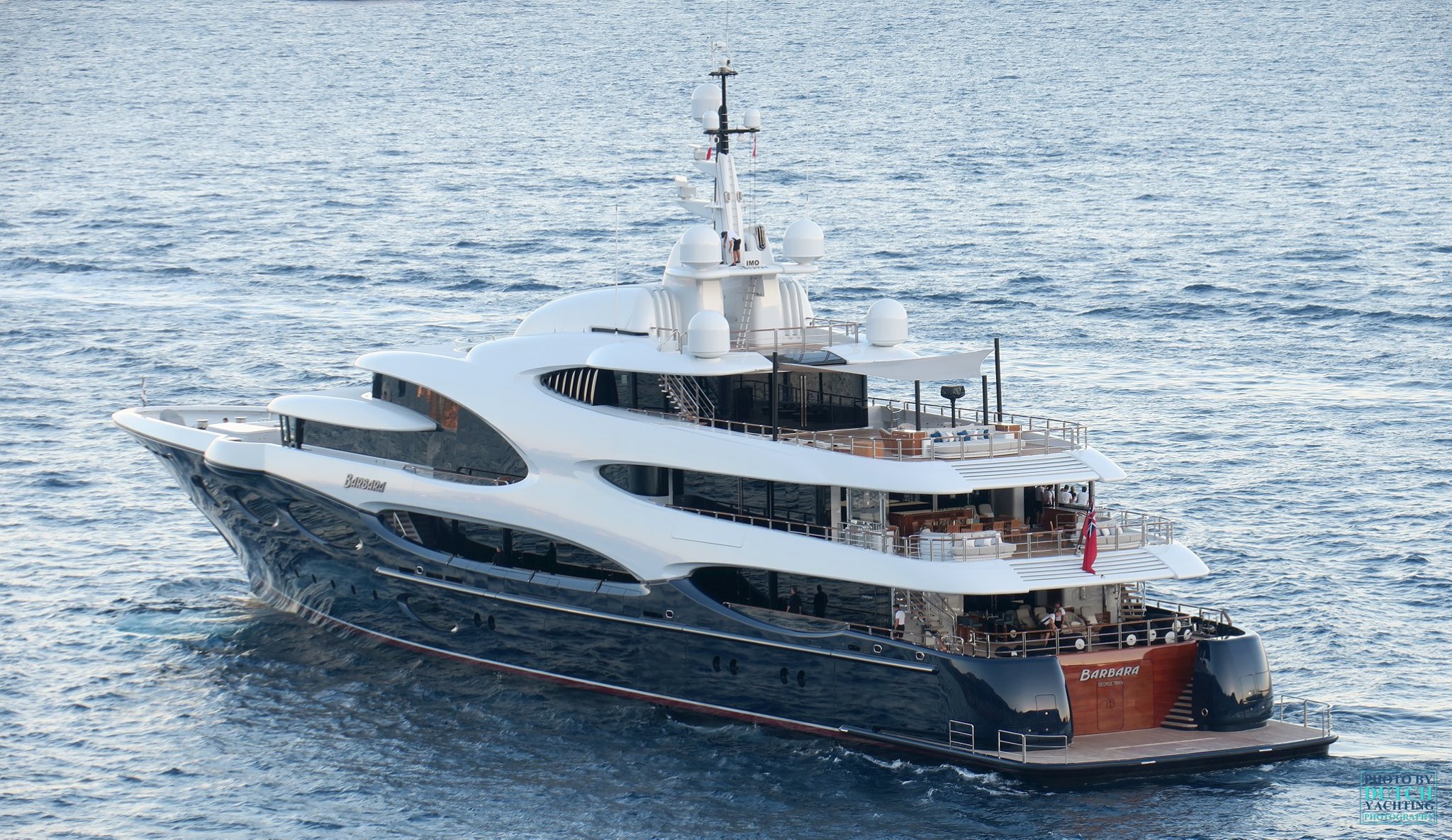 Billionaire S Eur 165 Million Superyacht Barbara Spotted In Monaco Yacht Harbour
