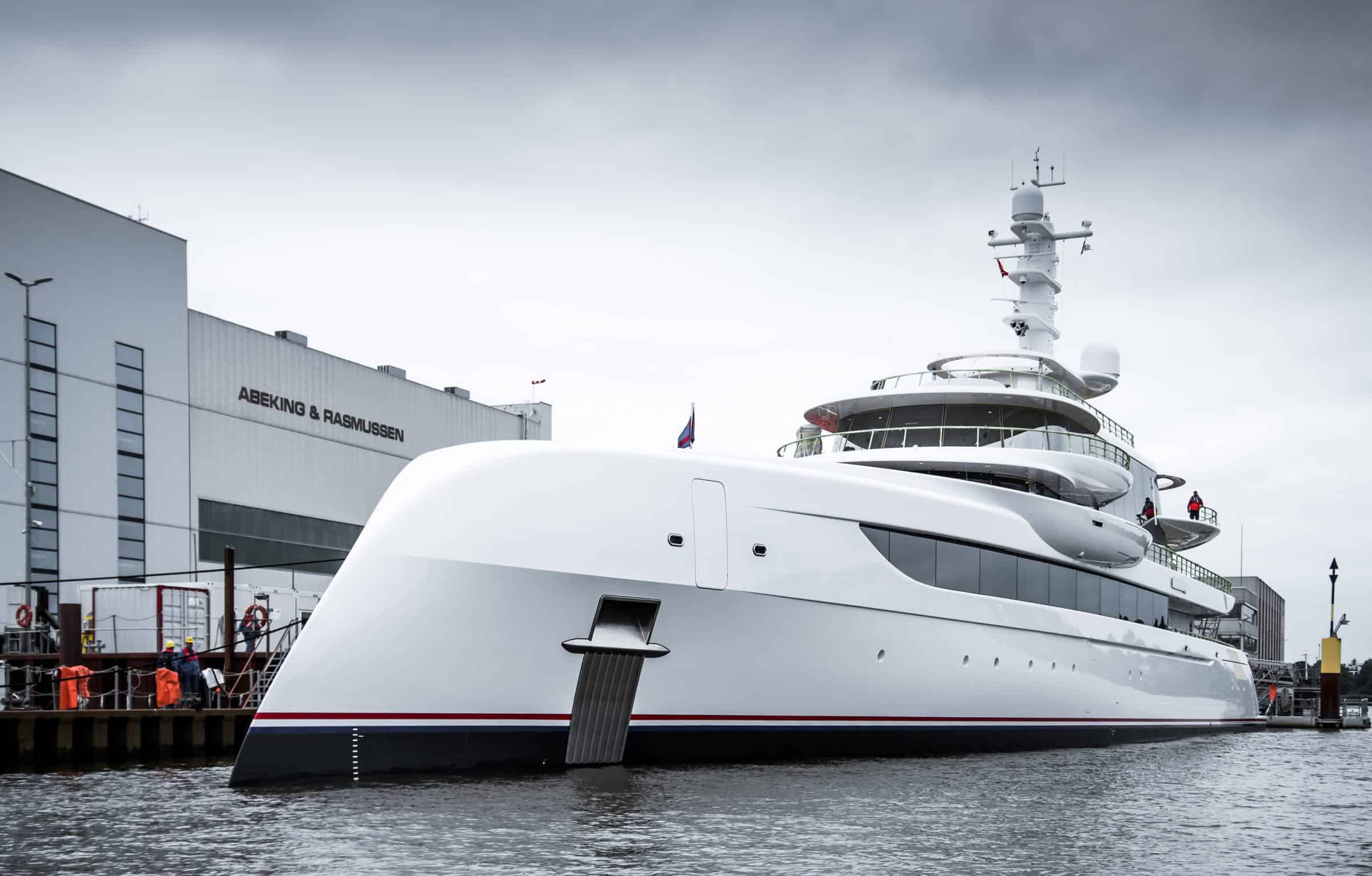 80m Abeking superyacht Excellence on sea trials - Yacht Harbour