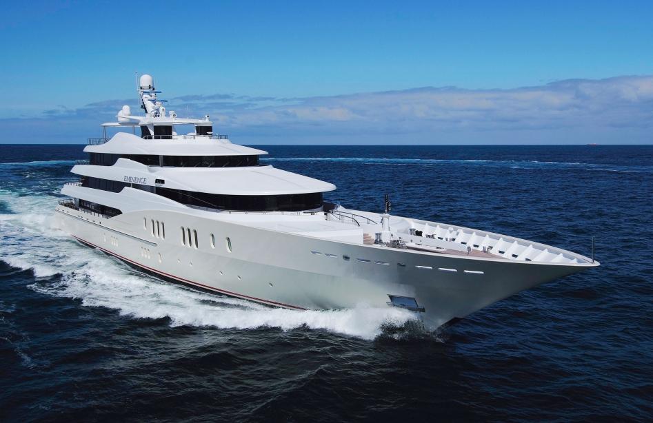 Former Herb Chambers 78m Superyacht Eminence Sold Asking Eur 80 Million Yacht Harbour