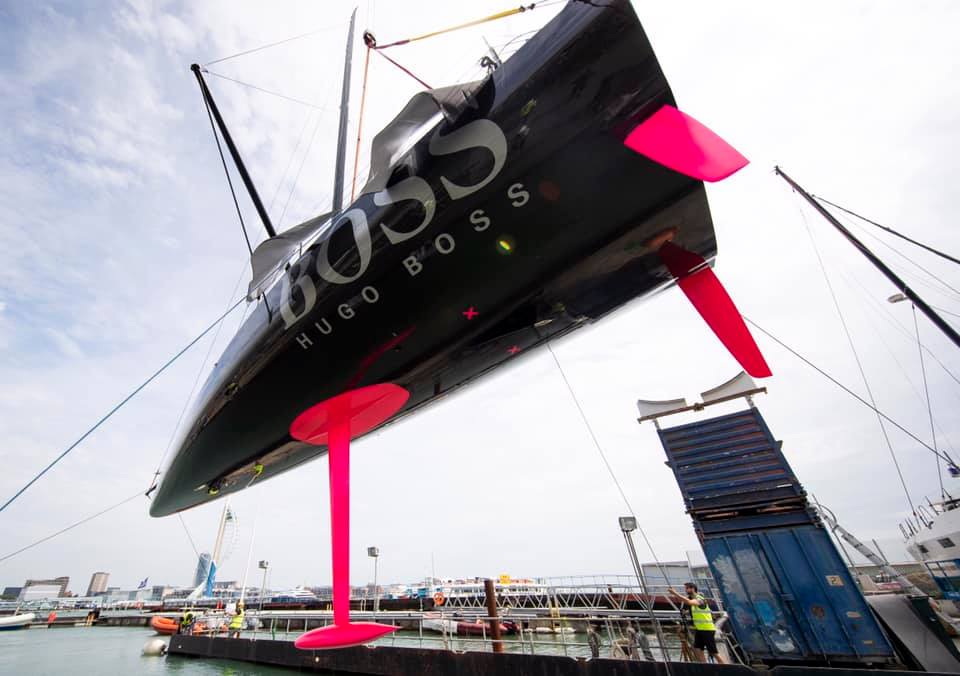 hugo boss new yacht