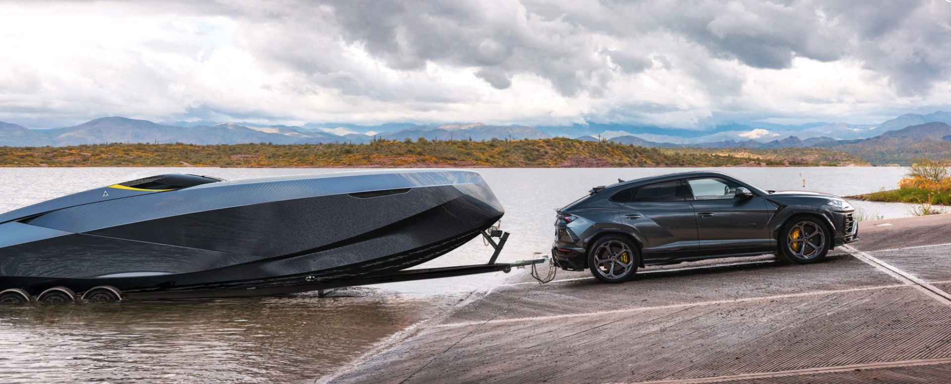 Lamborghini-inspired boat concept from Italian Design ...