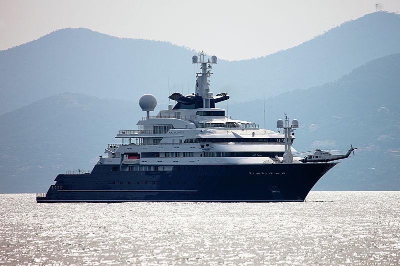 126m Octopus Paul Allen S Legendary Explorer Superyacht Now