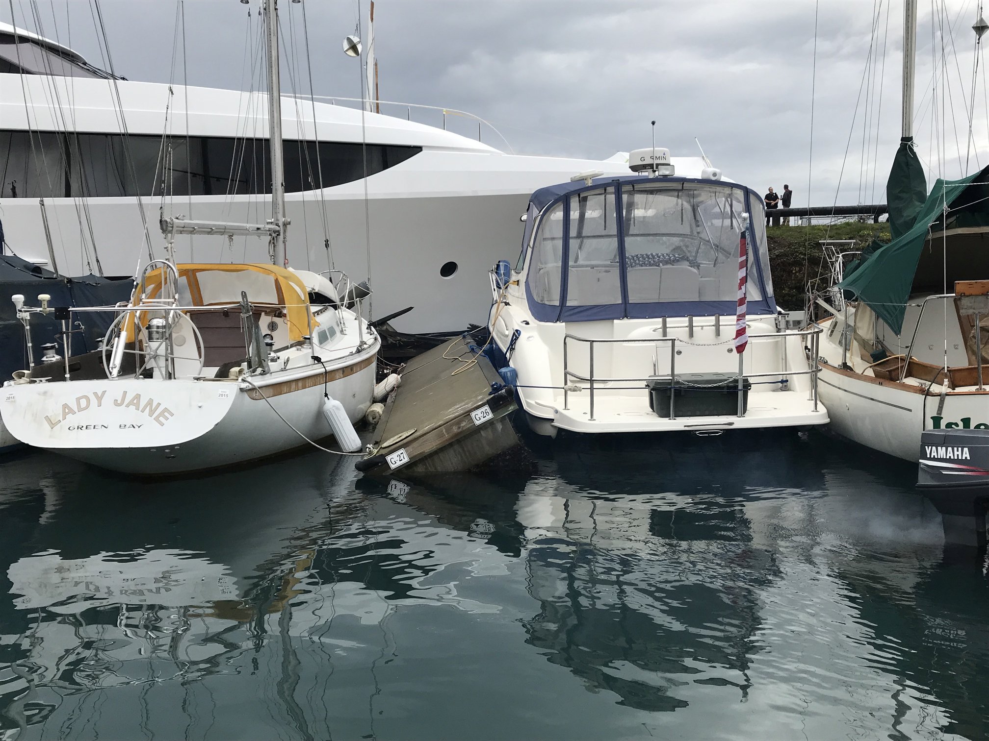 westport yacht crash
