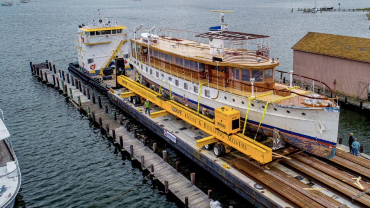 The 20th century US Presidential Yacht Sequoia to be restored - Yacht ...