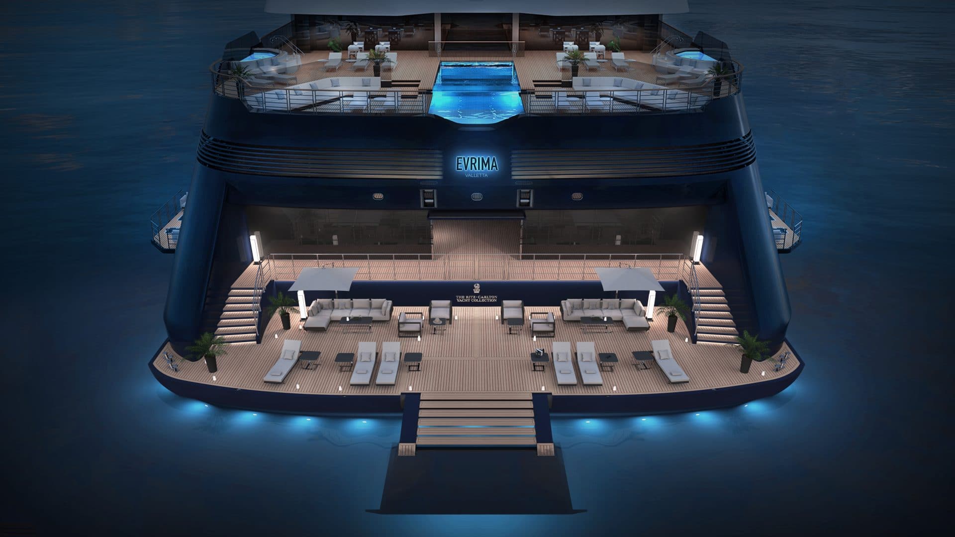 Evrima: what you need to know about Ritz-Carlton's first 190m Superyacht Cruise - Yacht Harbour