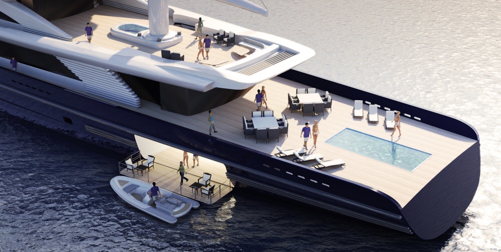 Large Yacht Pioneers Shipyards Oceanco Yacht Harbour