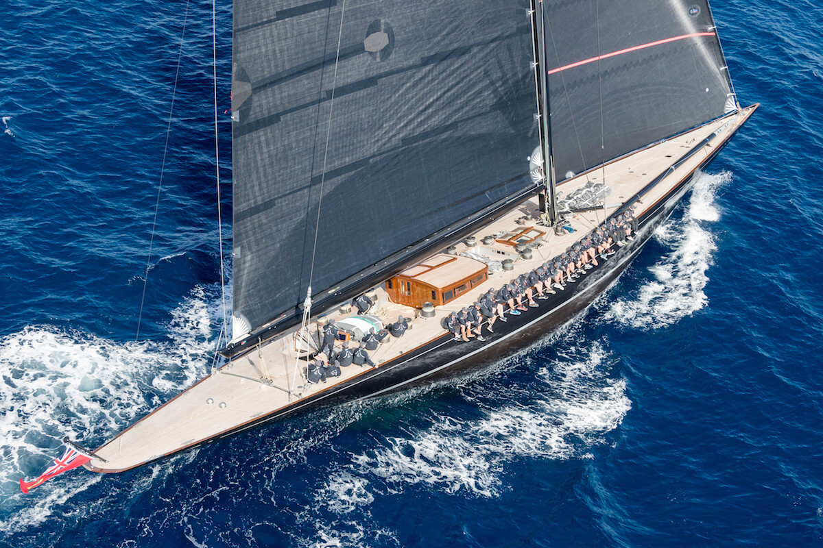 Two multimillion-dollar sailing yachts involved in a serious collision ...