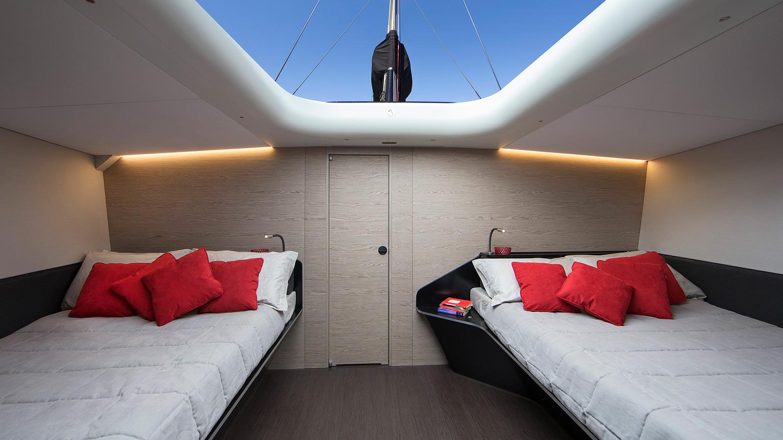 superyacht tango interior