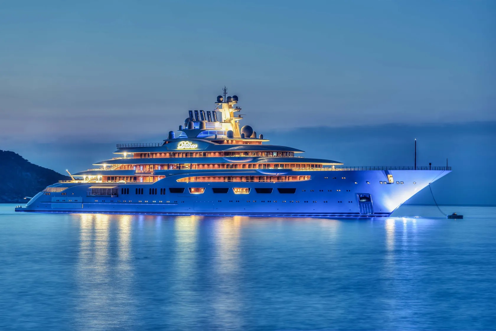 russian oligarch yacht dilbar
