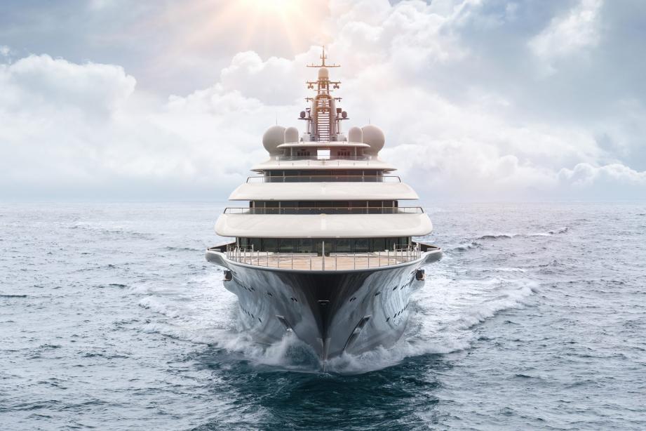 biggest charter yacht