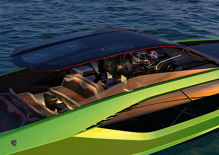 lamborghini 63 yacht speed