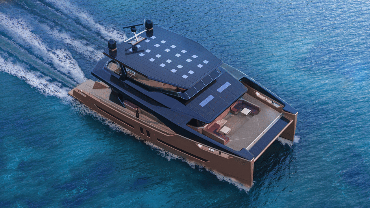 hybrid electric yachts