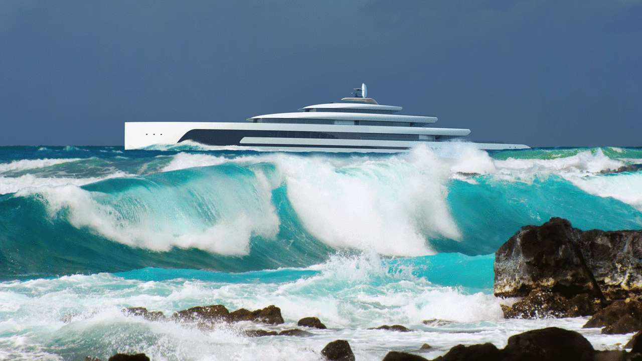 Isaac Burrough Design unveils 110m Kiwa superyacht concept - Yacht ...