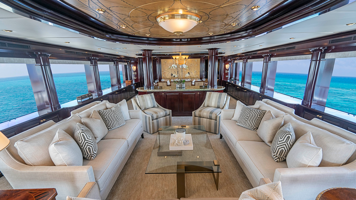 yacht from inside