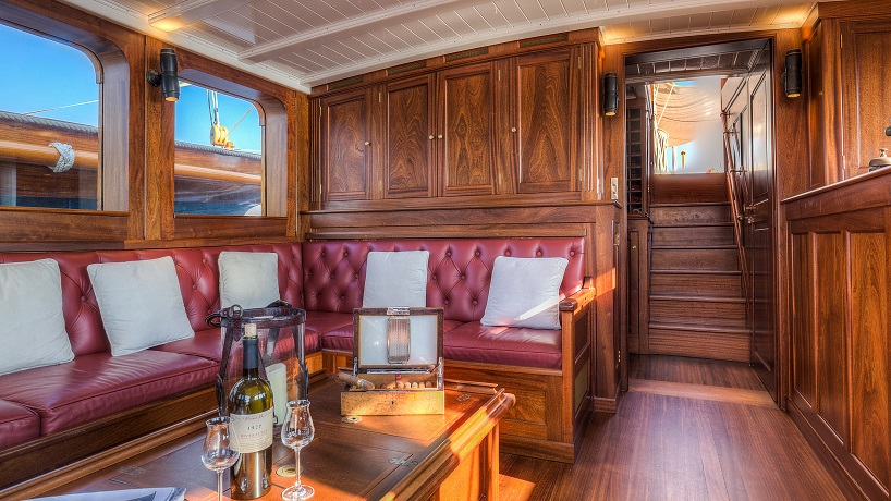 classic sailboat interior