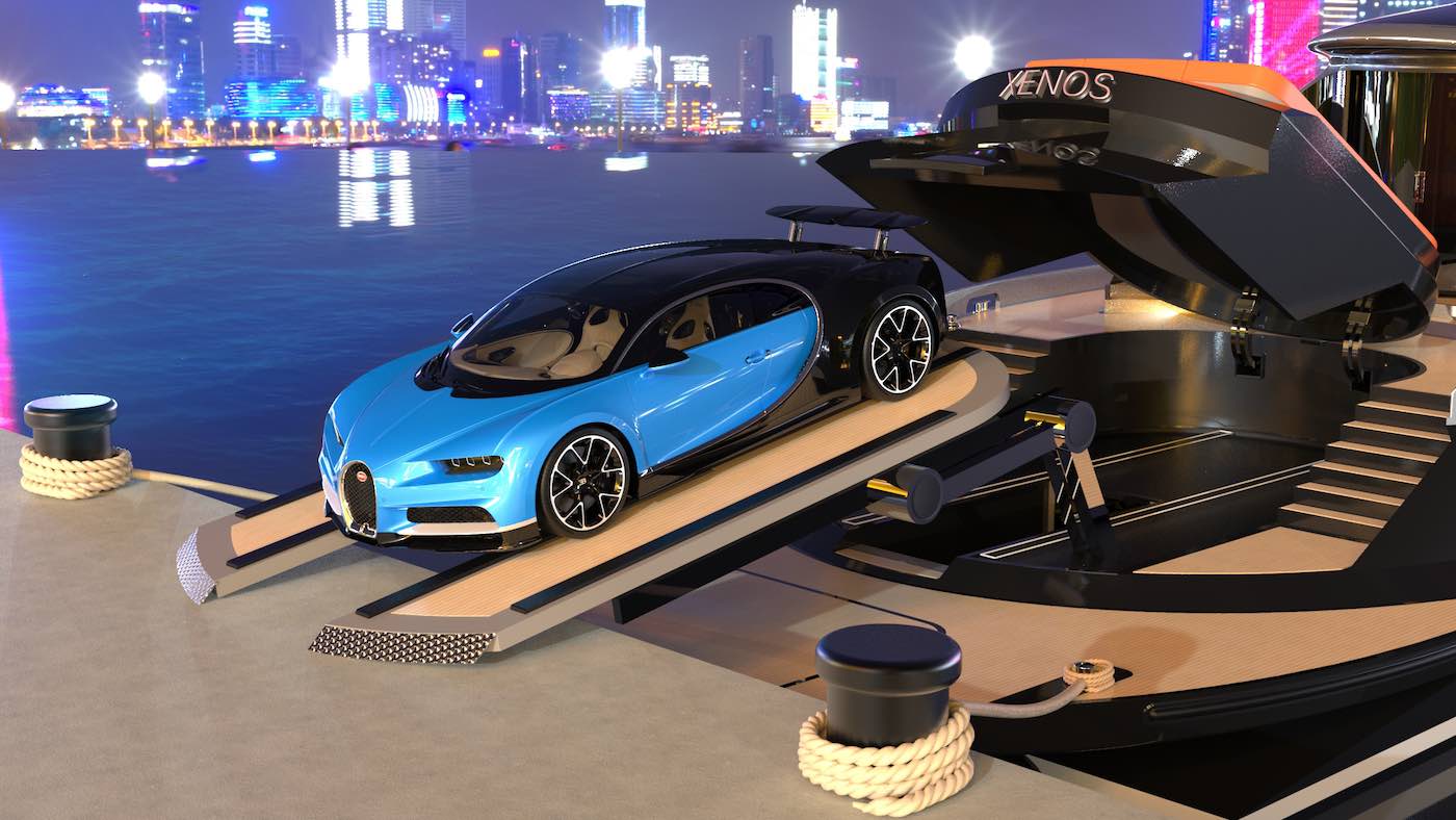 bugatti yacht top speed