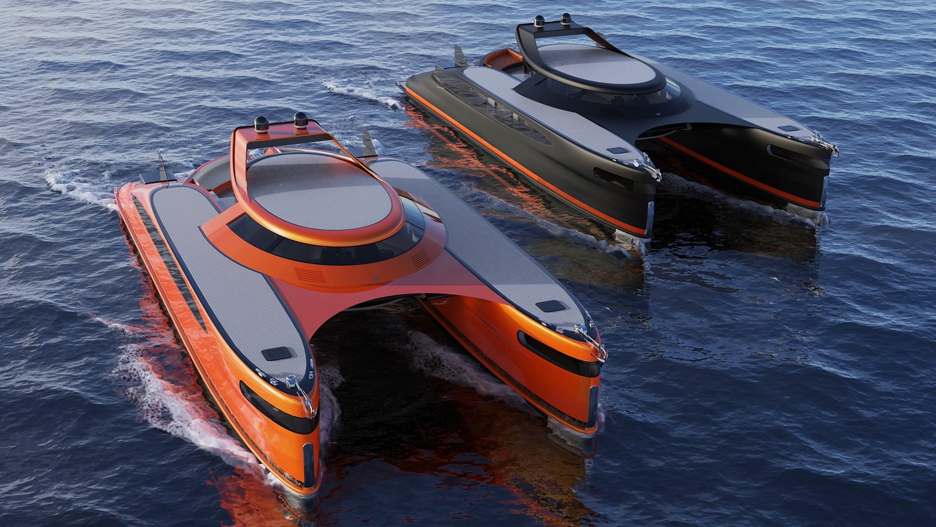 waterworld catamaran design