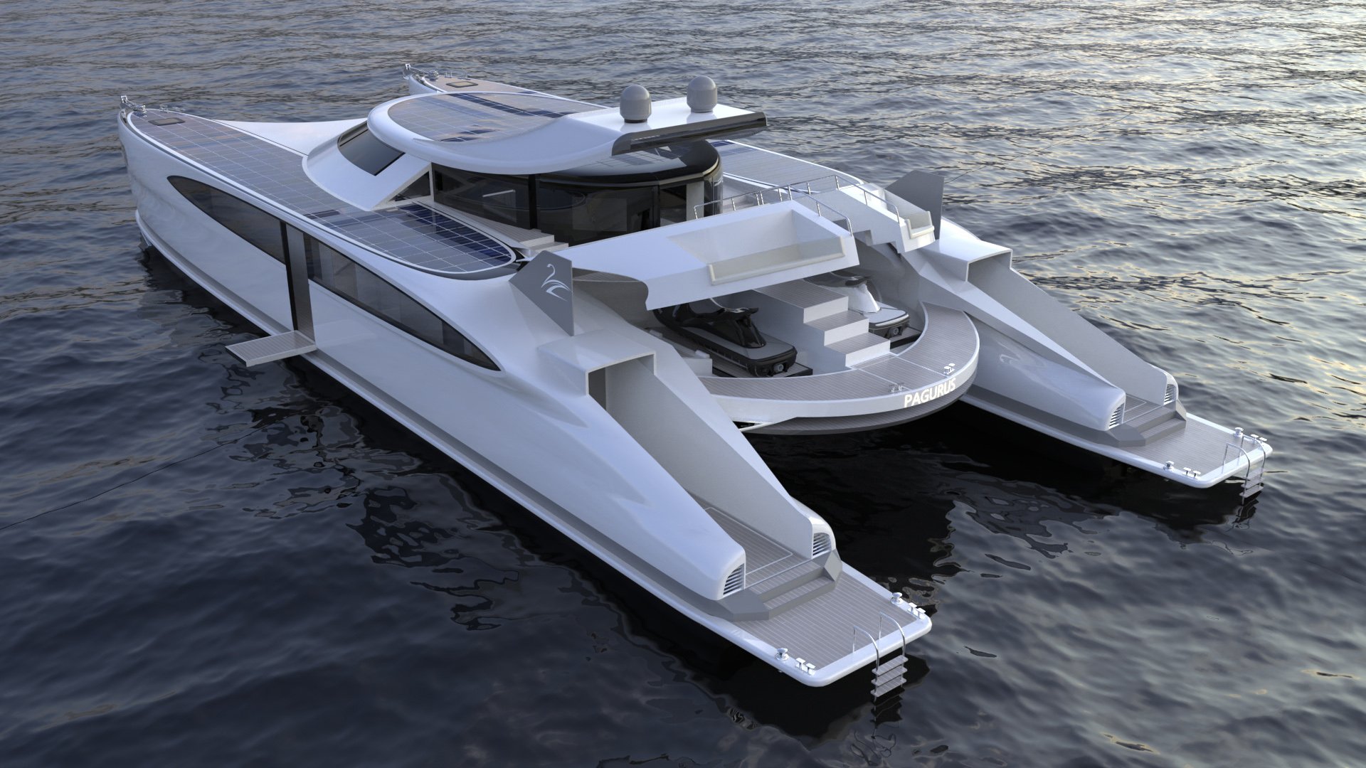 Lazzarini Design Studio Has Announced New a Catamaran Concept Yacht