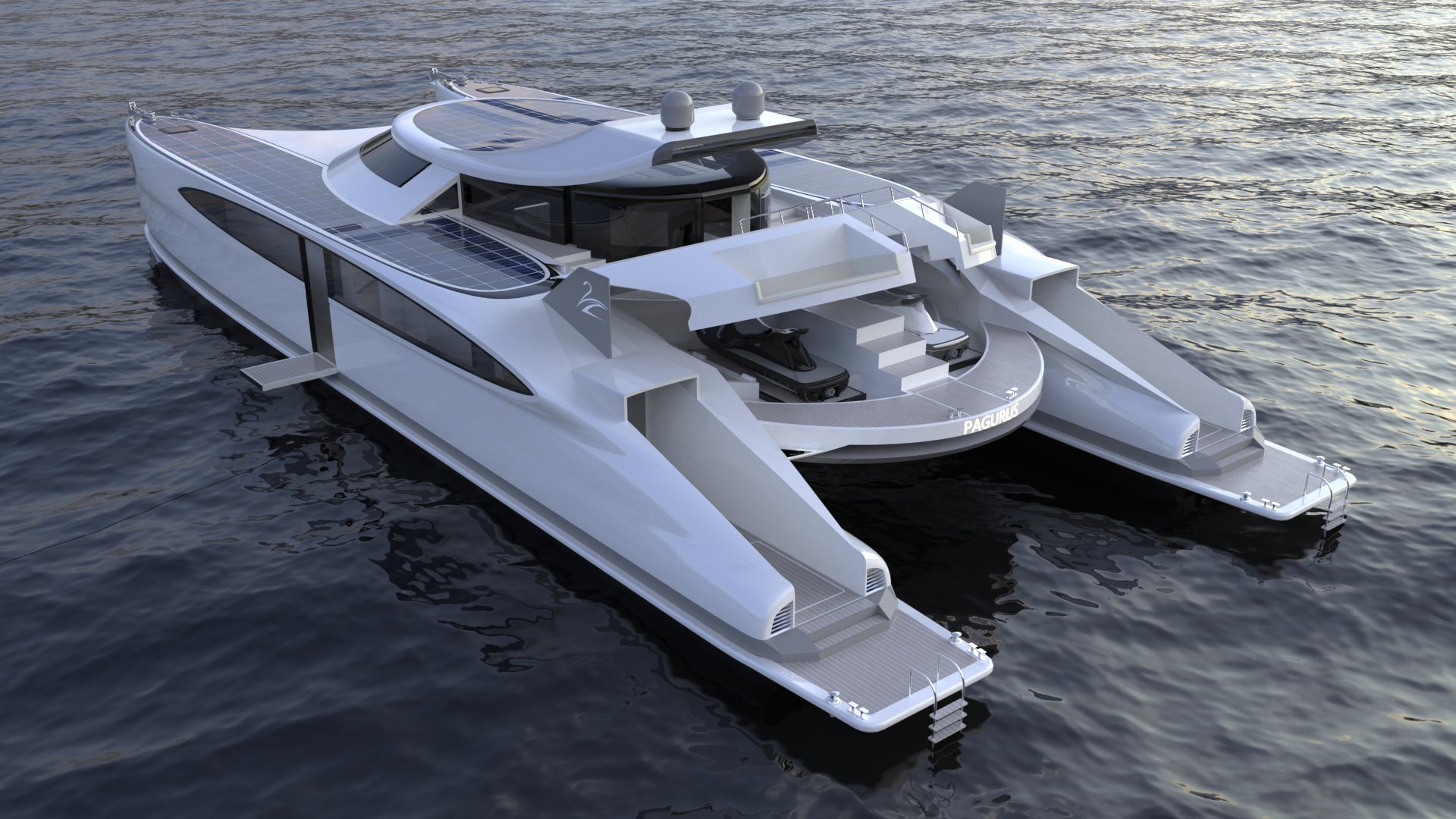 3d catamaran design