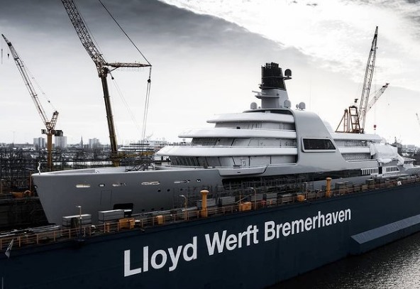Lloyd Werft Has Launched The Yacht Solaris Yacht Harbour