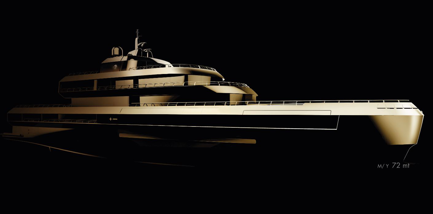 Giorgio Armani and the Italian Sea Group Has Announced the 72m