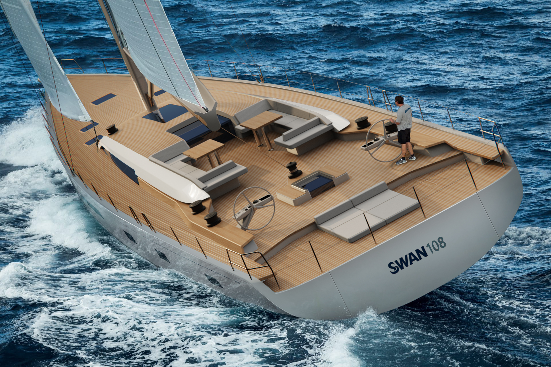 where are swan yachts built