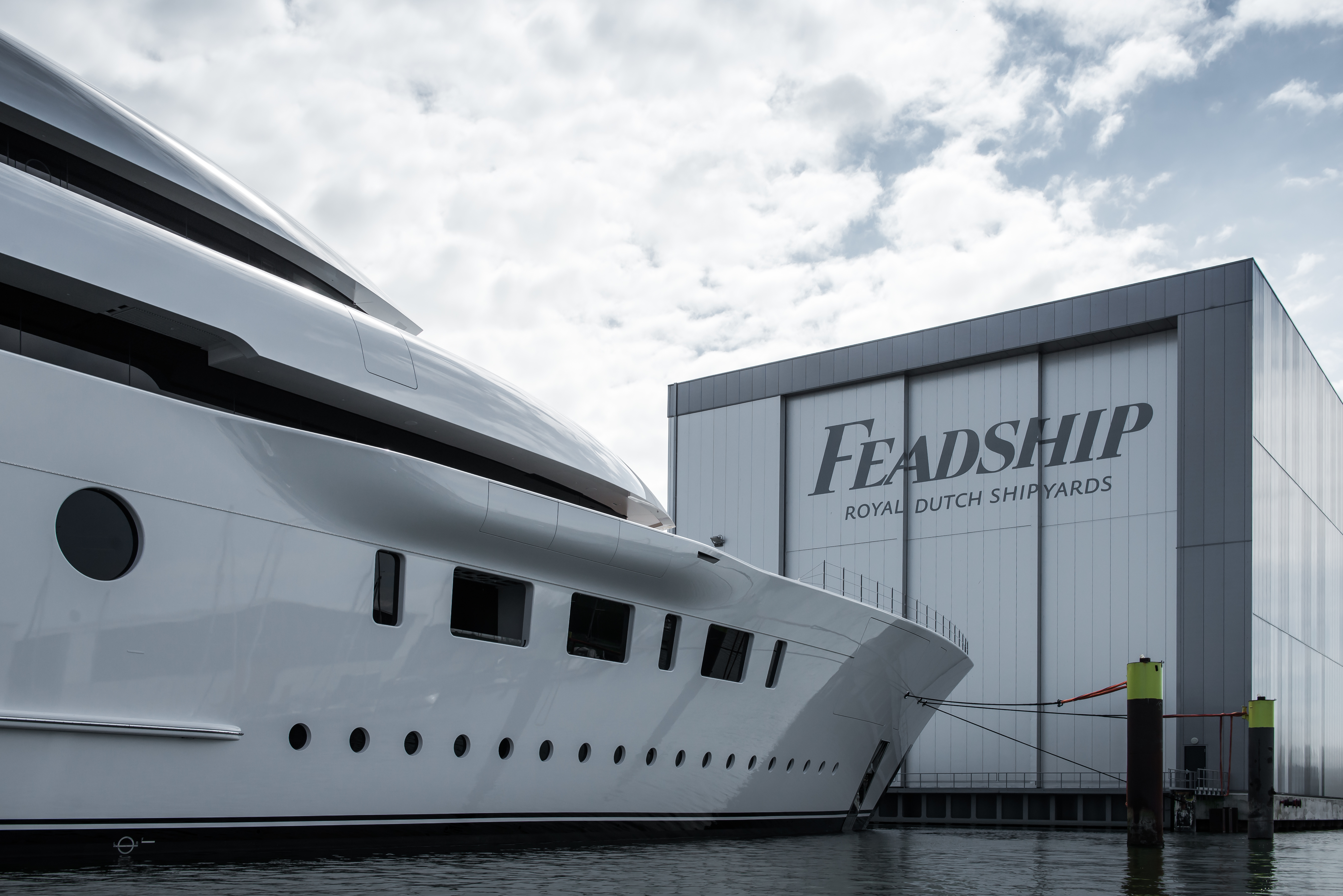 The Feadship Family. Royal Van Lent Shipyard. De Vries Group