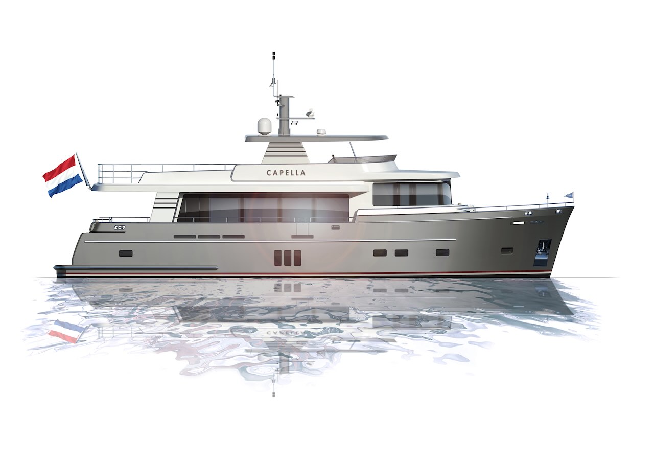 The 23.5m Explorer Project Capella Has Been Sold - Yacht Harbour