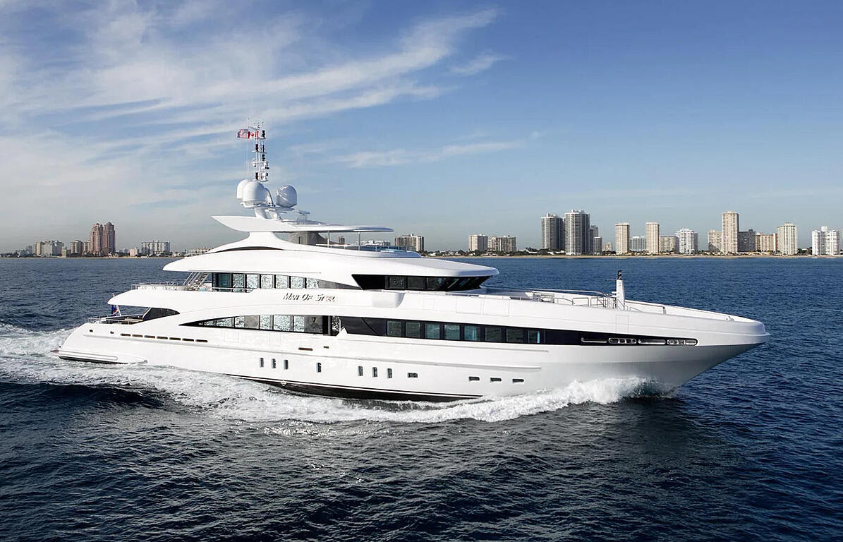man of steel yacht for sale