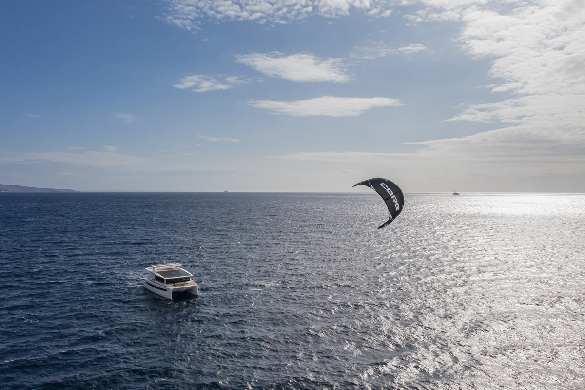 silent yachts kite sail