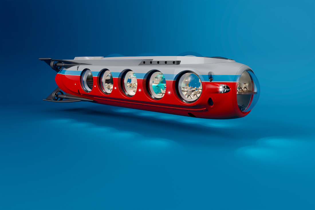 U-Boat Worx Announces 115-Foot Submarine Designed for Deep-Sea