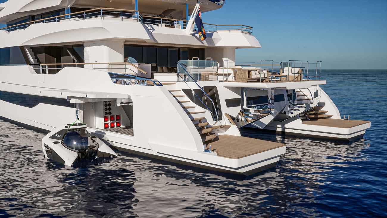 silent yacht 120 floor plan